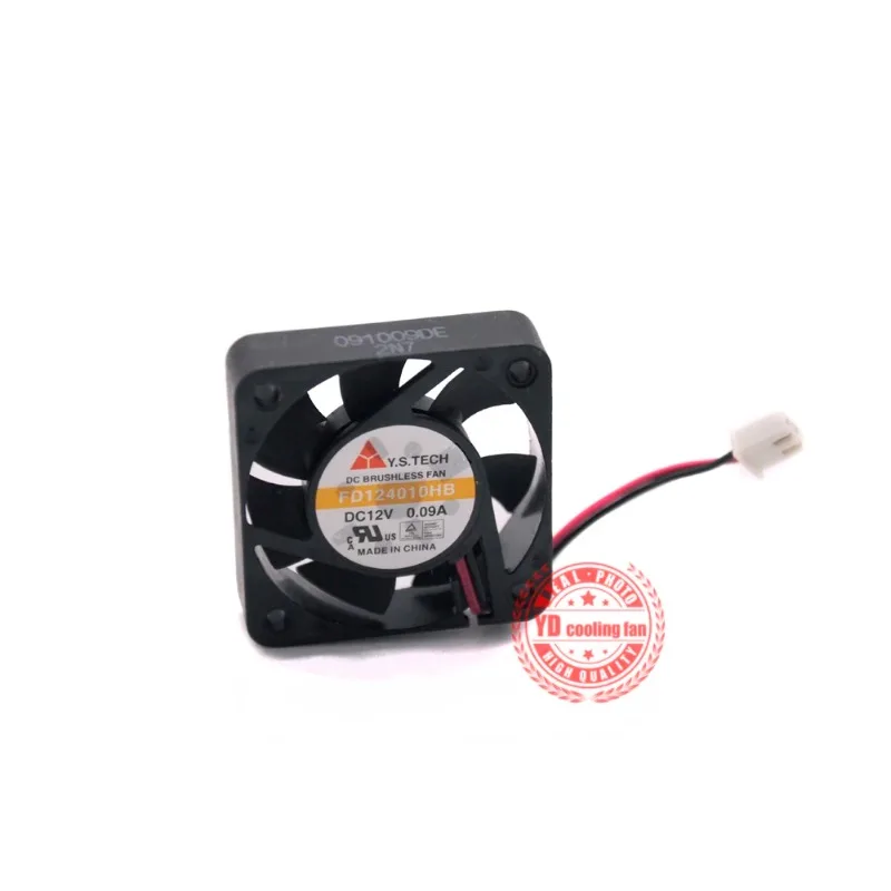 JFG For Y.S.TECH FD124010HB 4010 12V 0.09A 4CM Double Ball Bearing Cooling Fan