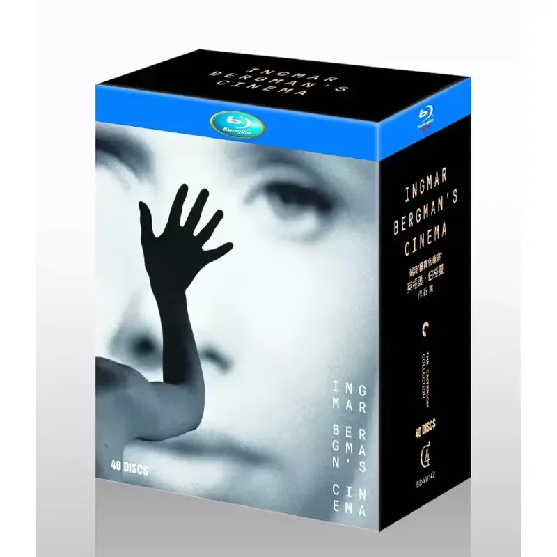 New BD Blu-ray High Definition Ingmar Bergman Collection 40BD Swedish with Chinese Subtitles