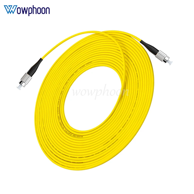 Optical Fiber Patch Cord, FC/UPC-FC/UPC Fiber Jumper, Simplex FTTH Optic Cable, 3.0mm, SM, SX customized