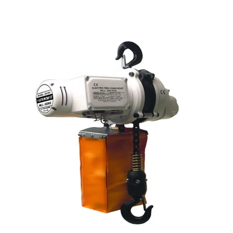 Wholesale 0.25t 0.5t 1t 2t Mini Electric Lifting Chain Hoist Single Phase Provided Online Support