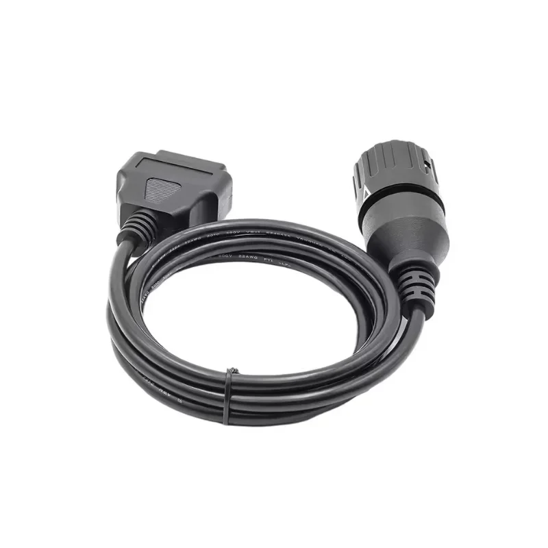 Untuk BM W 10 Pin Adaptor Sepeda Motor Kabel ICOM-D Ke Konektor Diagnostik 16Pin OBD2 Kabel Ekstensi Sepeda Motor