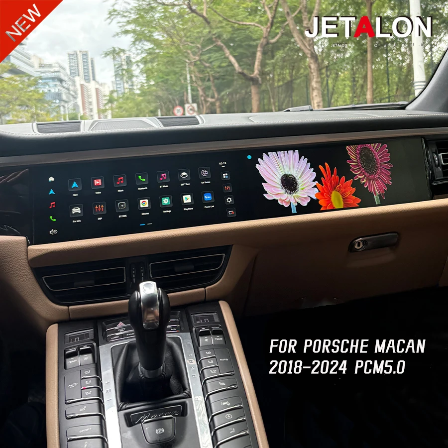 

Car Radio Android14 Dual Interactive Screen For Porsche Macan 2018-2024 PCM 5.0 Carplay Navi Multimedia Video Stereo DSP Player