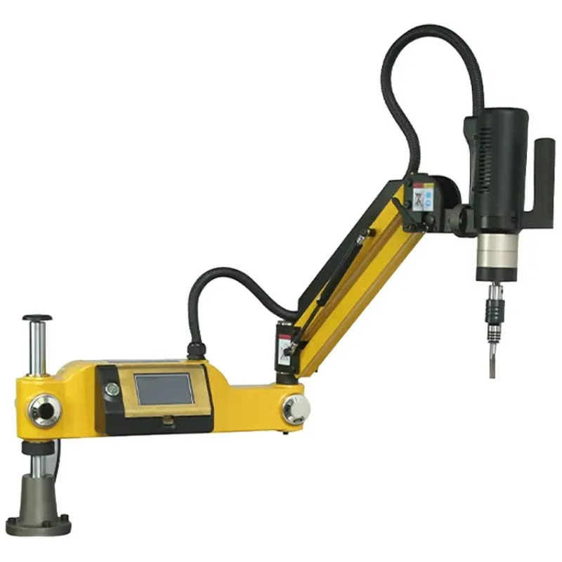 M3-M12 Auto Universal Vertical Threading Nut Electric Arm Drilling Tool Tapping Machine