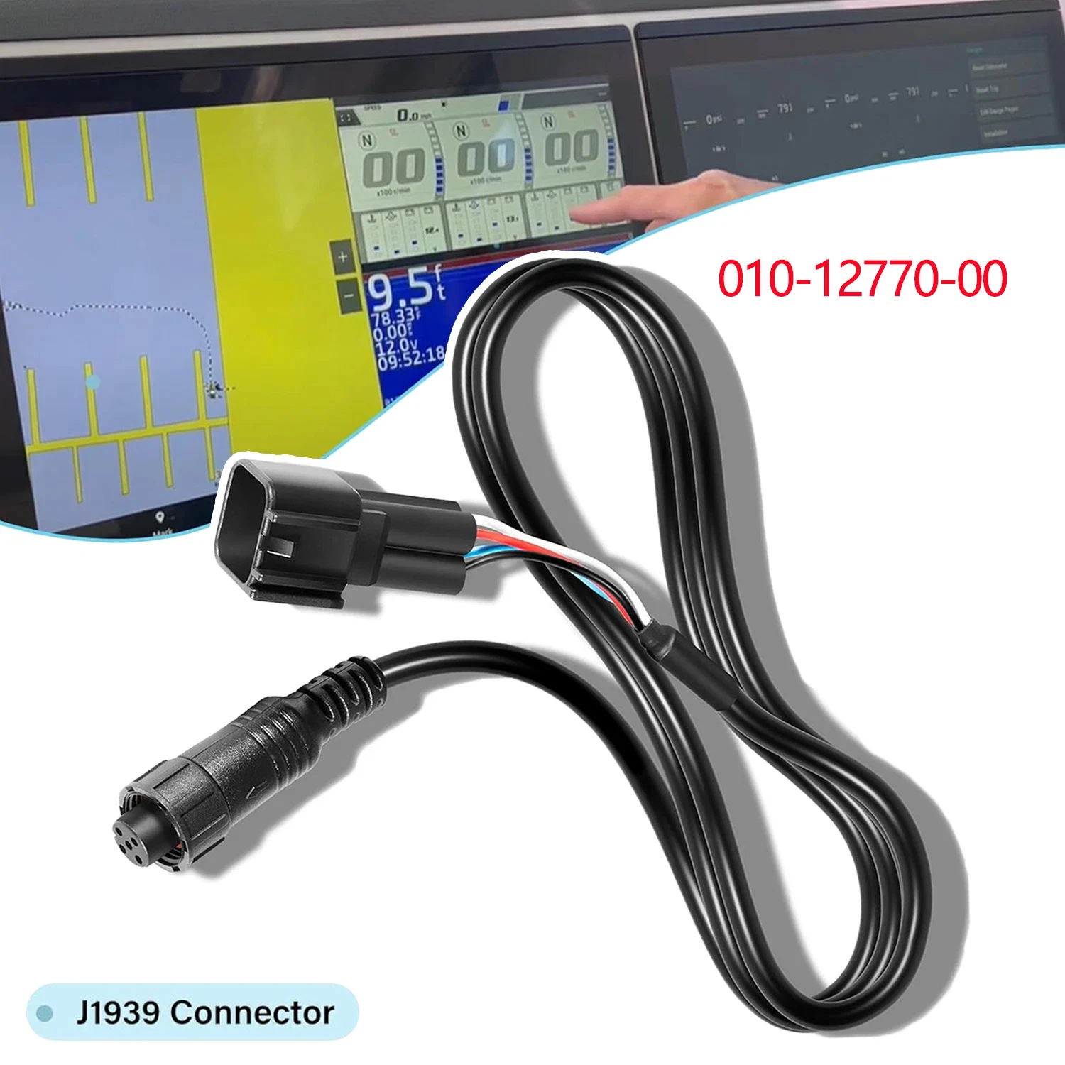 010-12770-00 Кабель-переходник подходит для автобуса двигателя Yamaha на J1939, J1939, оснащенный GPSMAP ®   Картплоттер серии 7400/7600/8400/8600