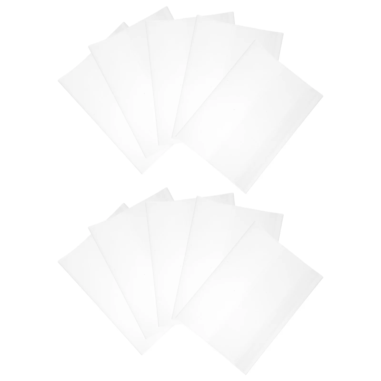 10pcs Book Cover Protector Clear 16K Plastic Book Covers For Textbooks Hardcover School Library Use Waterproof Dustproof