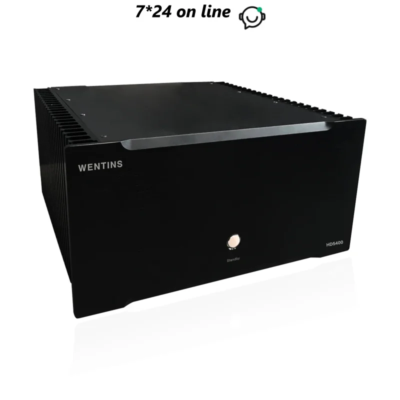 W-023 WENTINS HD5400 high-power power amplifier 5 channels 400W per channel Class AB home theater voltage 220V/50Hz