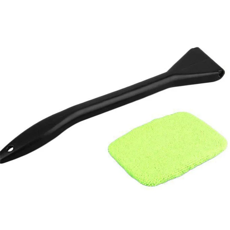 Car Window Cleaner Brush Microfiber Windshield Wiper Wash Brush Cleaning Mop Long Handle Cleaning Washing Tool Auto Accessories