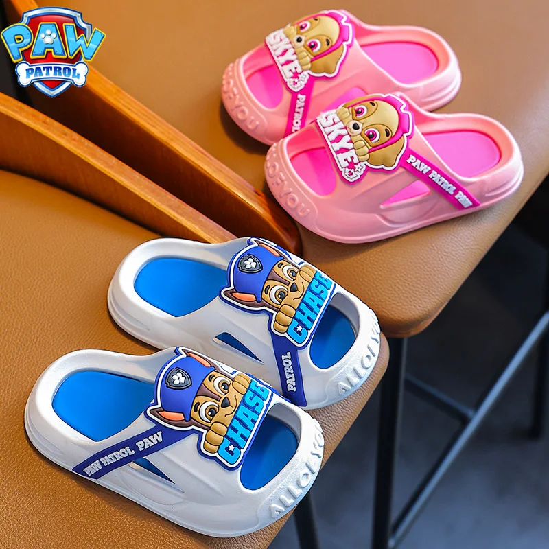 Paw Patrol pantofole per bambini estate ragazzo ragazza pantofole per cartoni animati sandali Chase Skye Marshall scarpe per la casa al coperto