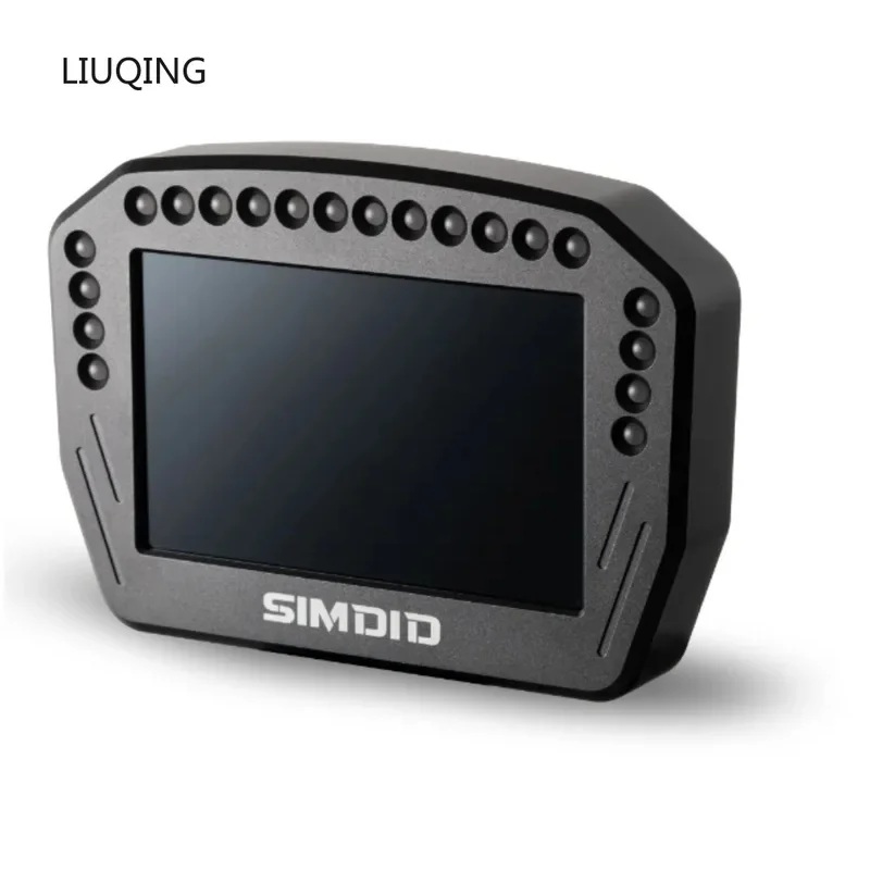 Simplayer Simdid DV480 DH480 PRO tablero Sim Racing Dash Display con pantalla de 5 "y LED RGB de 16-18 para Simagic Fanatec