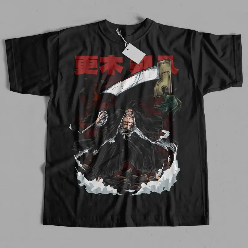 Bleach Zaraki Kenpachi Bankai T-Shirt view 3