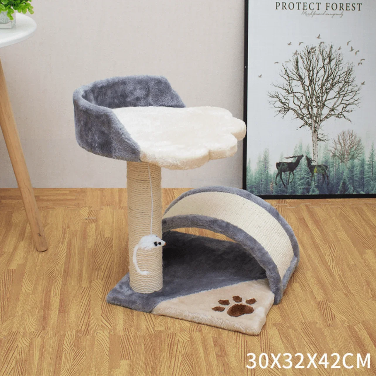 

Premium Bridge Cat Climbing Frame Tree - BLUE