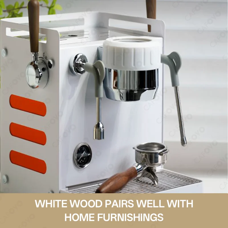 CAFOVO E110A 반자동 에스프레소 머신 듀얼 펌프 트리플 히팅 커피 머신 3000W 상업용 커피 메이커 220V