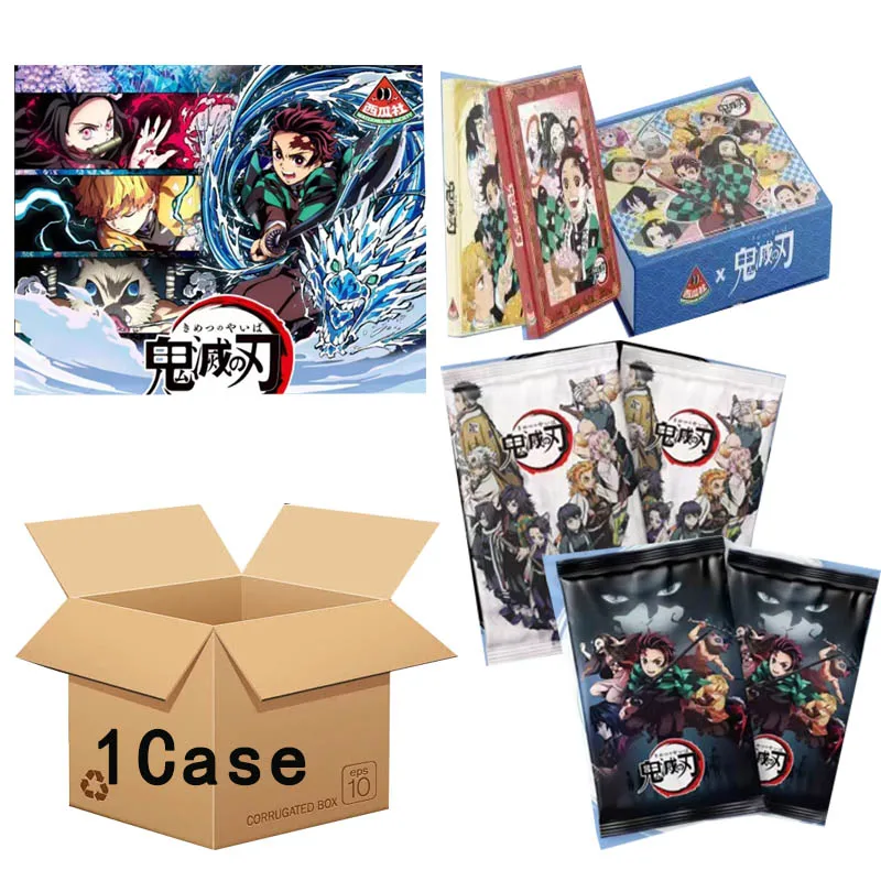 

Demon Slayer Collection Cards Booster Wholesales XG Cultural Creativity Pieces Of Time Anime 1Case Board Games For Birthday