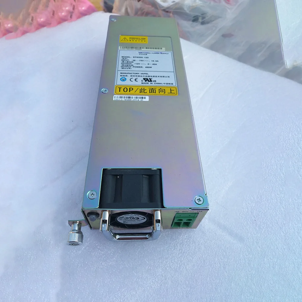 สวิตชิ่งพาวเวอร์ซัพพลายคุณภาพสูงทดสอบเรือเร็วสำหรับ EPW500-12D 12V 40A 480W