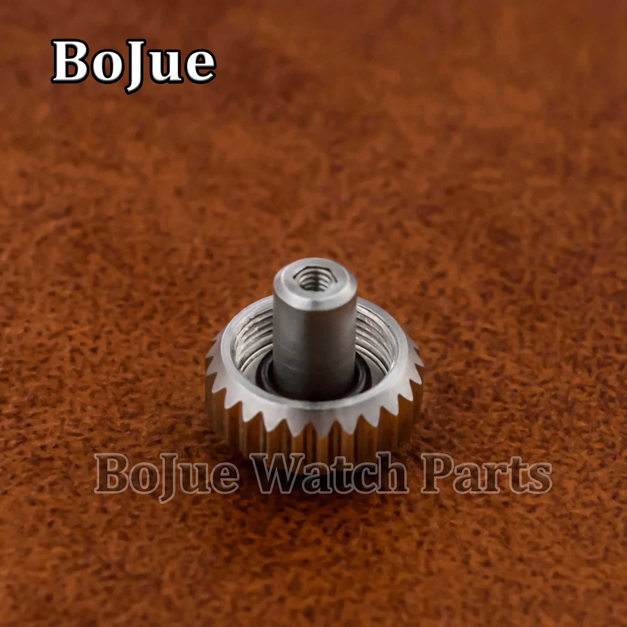 مشاهدة تاج الزجاج الصلبة حالة الظهر طوقا الربيع بار طوقا ساعة أجزاء ل PAM 6154 ETA6497/6498/ST3600 حركة الملحقات