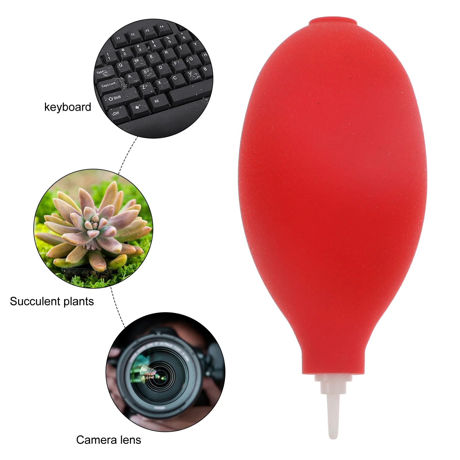 Air Blow Keyboards Mini Squeeze Ball Pump Compressed Equipment Lens Plastic Dust Cleaner