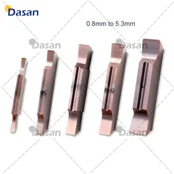 MGGN 1.0mm 1.1mm 1.2mm 1.3mm 1.4mm 1.6mm 1.7mm 1.8mm 1.9 2.6 2.9 3.9 Carbide Inserts Slot Grooving Blade CNC Lathe Cutter Tool