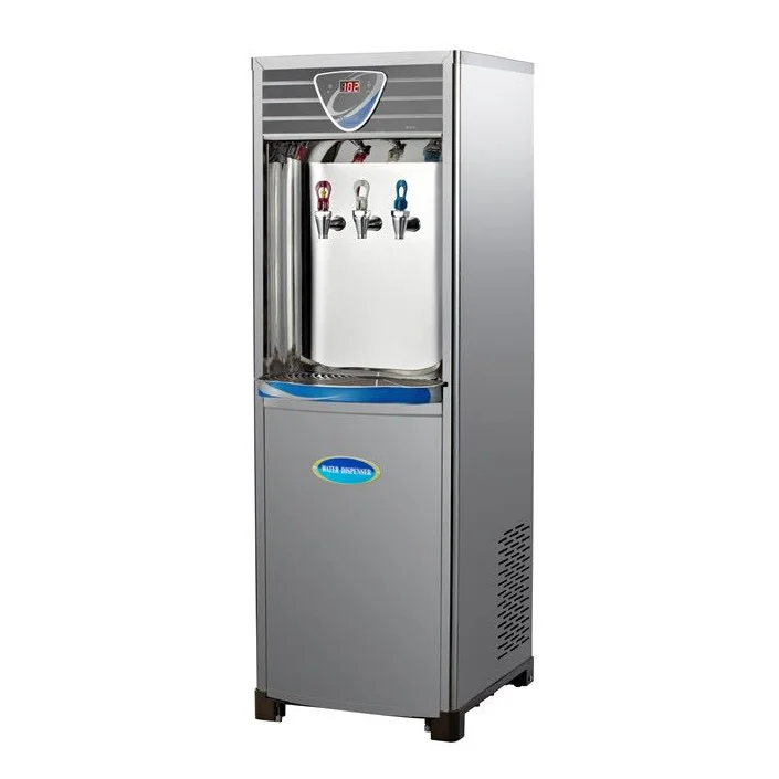 【Best】KM-D838 with 3 Kinds of Temperature (cold Water, Room Temperature Water, Hot Water) Stainless Steel Water Dispenser