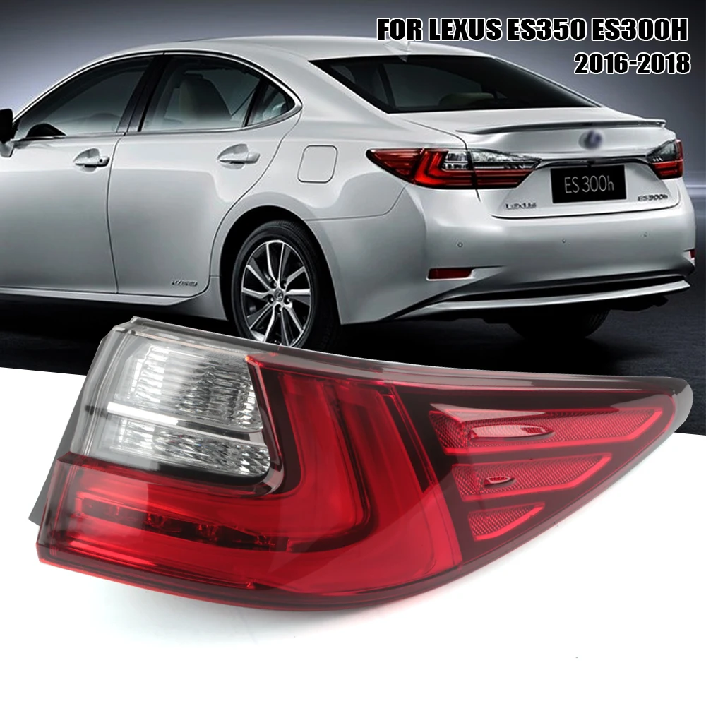 LED Rear Tail Light For LEXUS ES350 ES300H 2016 2017 2018 Car Signal Brake Lamp Bumper Warning Light