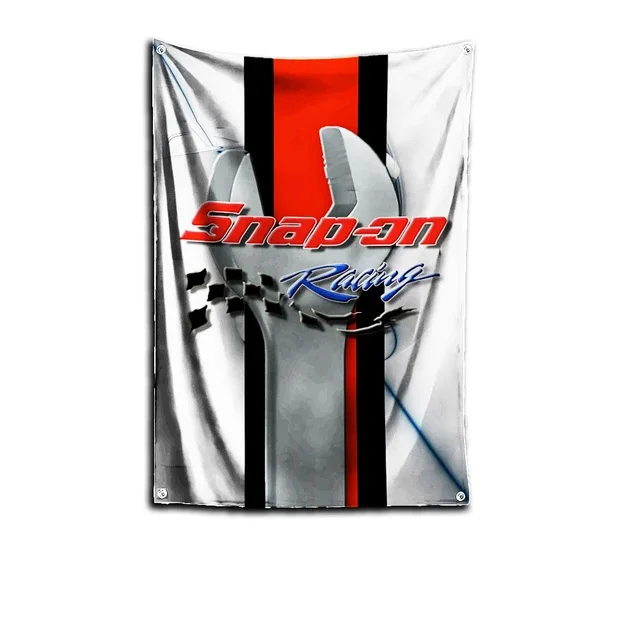 3x5 Ft T-Tools snap-ons Rovers  Racing  Flag Polyester Printed Cars Flags for Room Garage Decor