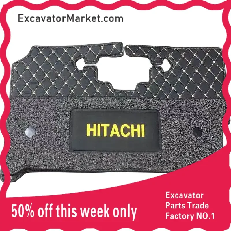 

Parts For Excavator Hitachi ZAX60 70 EX200-2-3 EX200-5 200-3EFI 200-6-3G 130 200 490-5G-5A Excavator Cab Floor Mat