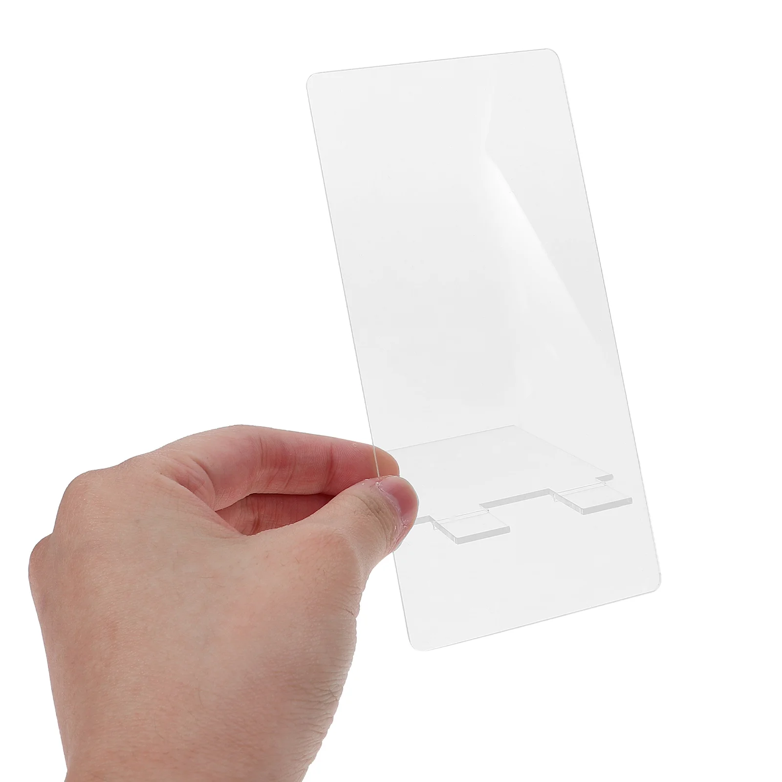 

2Pcs Multi-Function Acrylic Writing Board Clear Desktop Memo Board for Home School Office Decor Office Supply Home Supply