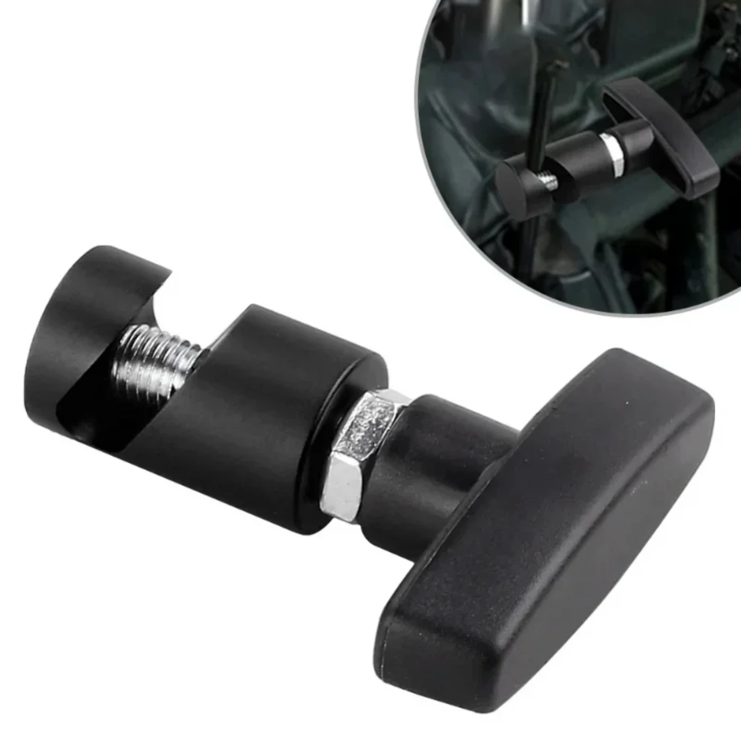 1PC Car Engine Cover Support Hood Lifting Rod Fixing Tool Anti-slip Fixing Tool  Cars Anti-skid Air Pressure Lever in Trunk