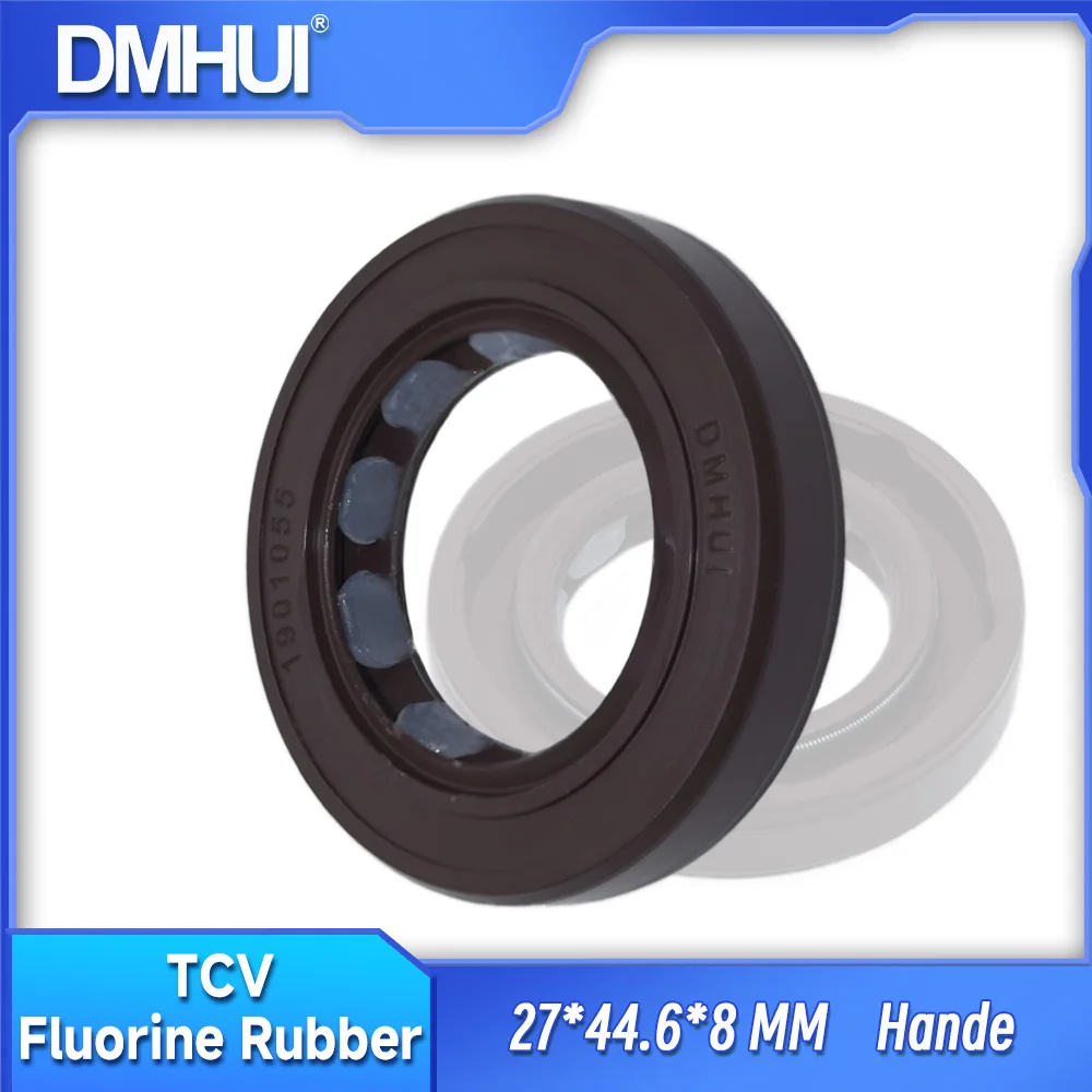 

DMHUI High pressure skeleton oil seal 27x44.6x8mm VITON TCV Type for Mechanical pump seals OEM OS-426850 ISO9001:2008