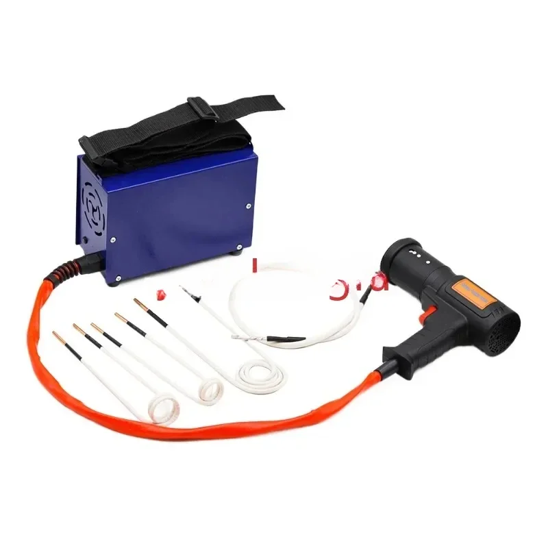 1500W Magnetic Induction Heater Circuit Diy for Car Repair Bolt Remover Tools Set Welding Equipment AC 220V with 4 Pieces Coil