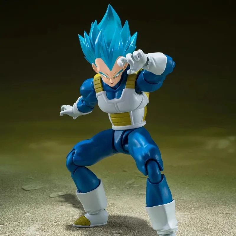 Bandai-Figurine Dragon Ball Vegeta Super Saisuperb, S.H.Figuarts, Original, Jouets, Garçons, Bol, Cadeaux d'anniversaire