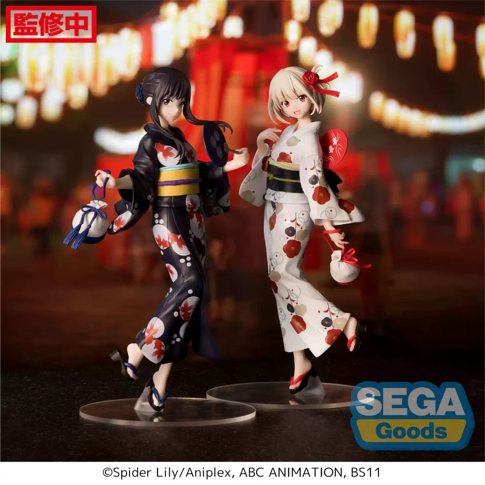 

SEGA Lycoris Recoil Luminasta Nishikigi Chisato Inoue Takina Yukata Ver. Коллекционная аниме-фигурка, модель игрушки