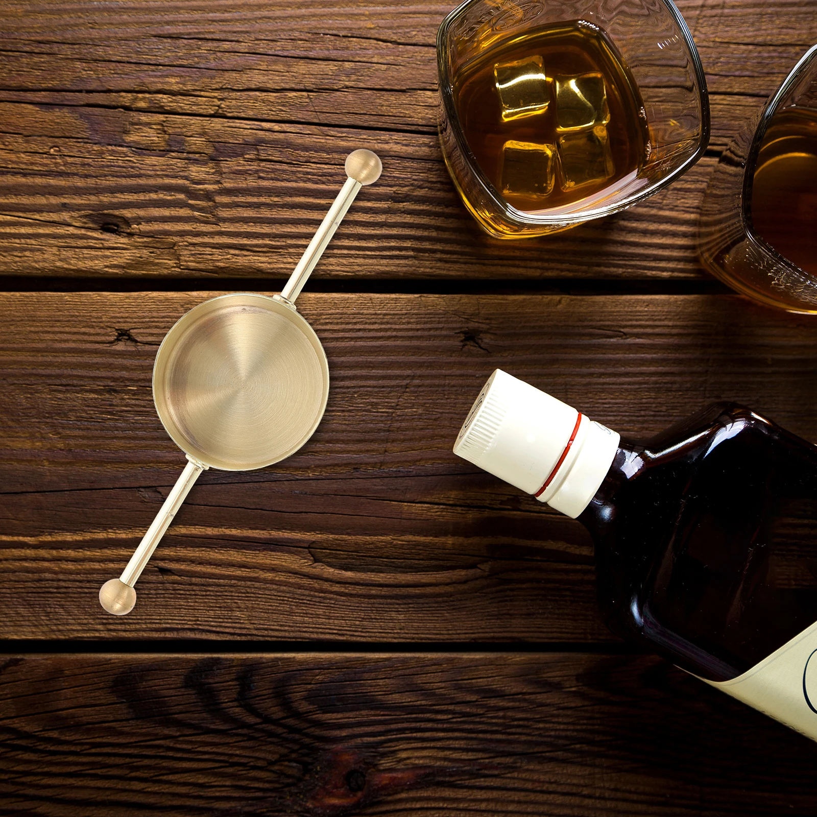 Vaso Medidor de Bar, Jigger Doble de Acero Inoxidable, Herramienta de Coctelería, Suministros para Bartender, para Whisky, Vino, Medición Multiusos