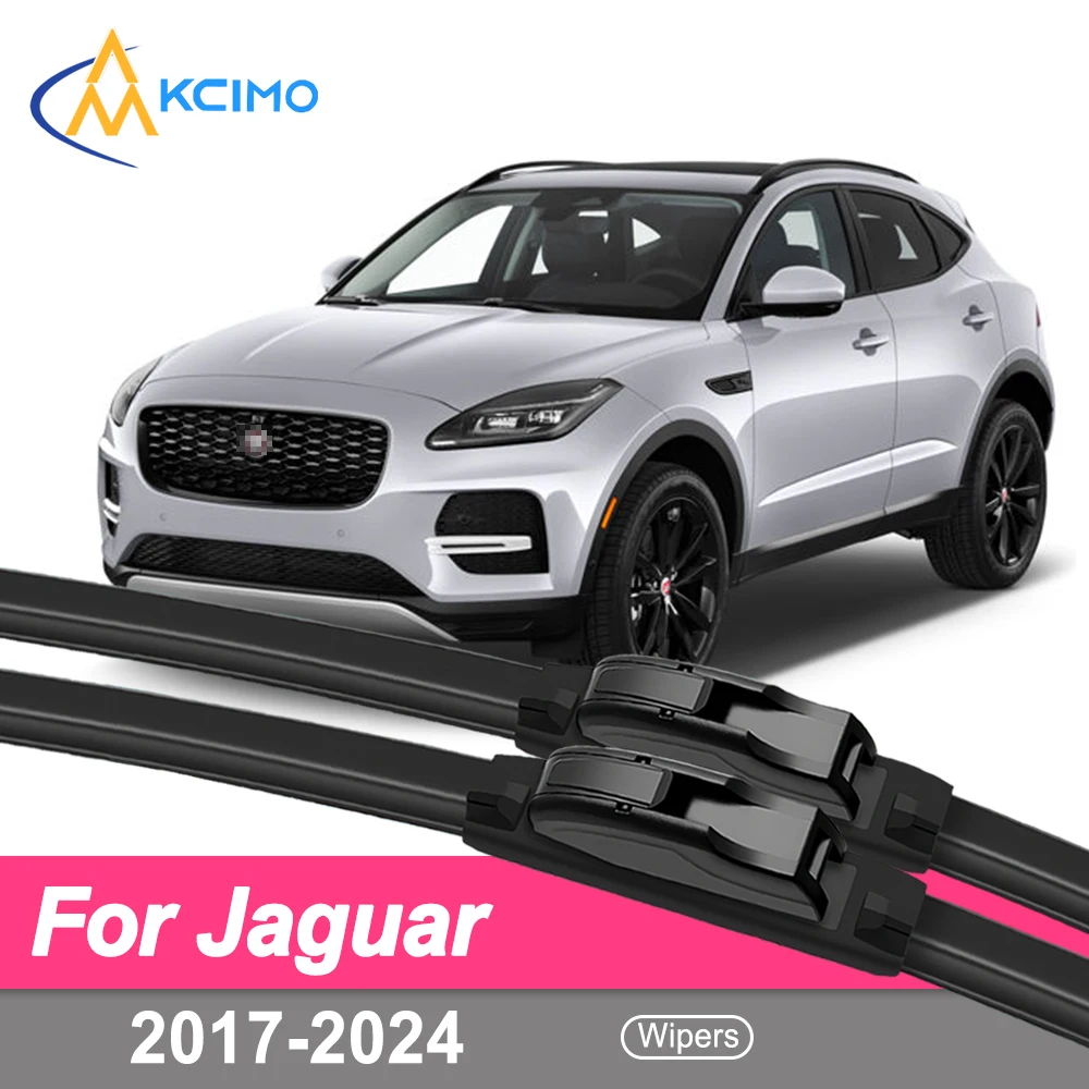 

For Jaguar E-Pace X540 2017-2024 Front Windshield Wiper Blades 2pcs Windscreen Window Accessories 2023 2024