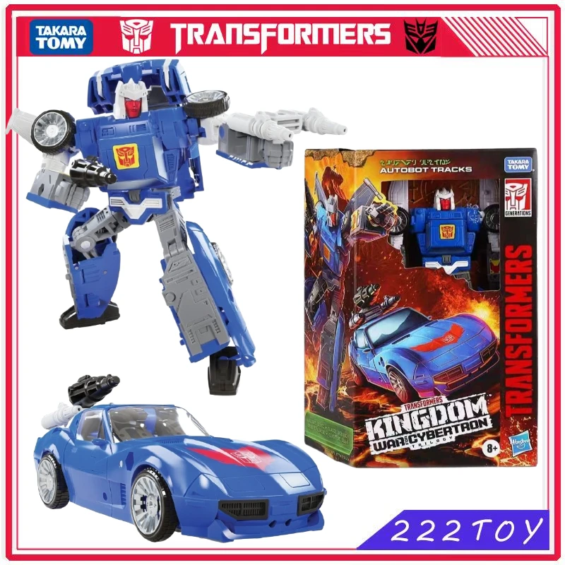 New Takara Tomy Transformers Toy War For Cybertron:WFC-K26 Autobot Tracks Action Figure Robot Toys Gifts Hobbies Anime Figures