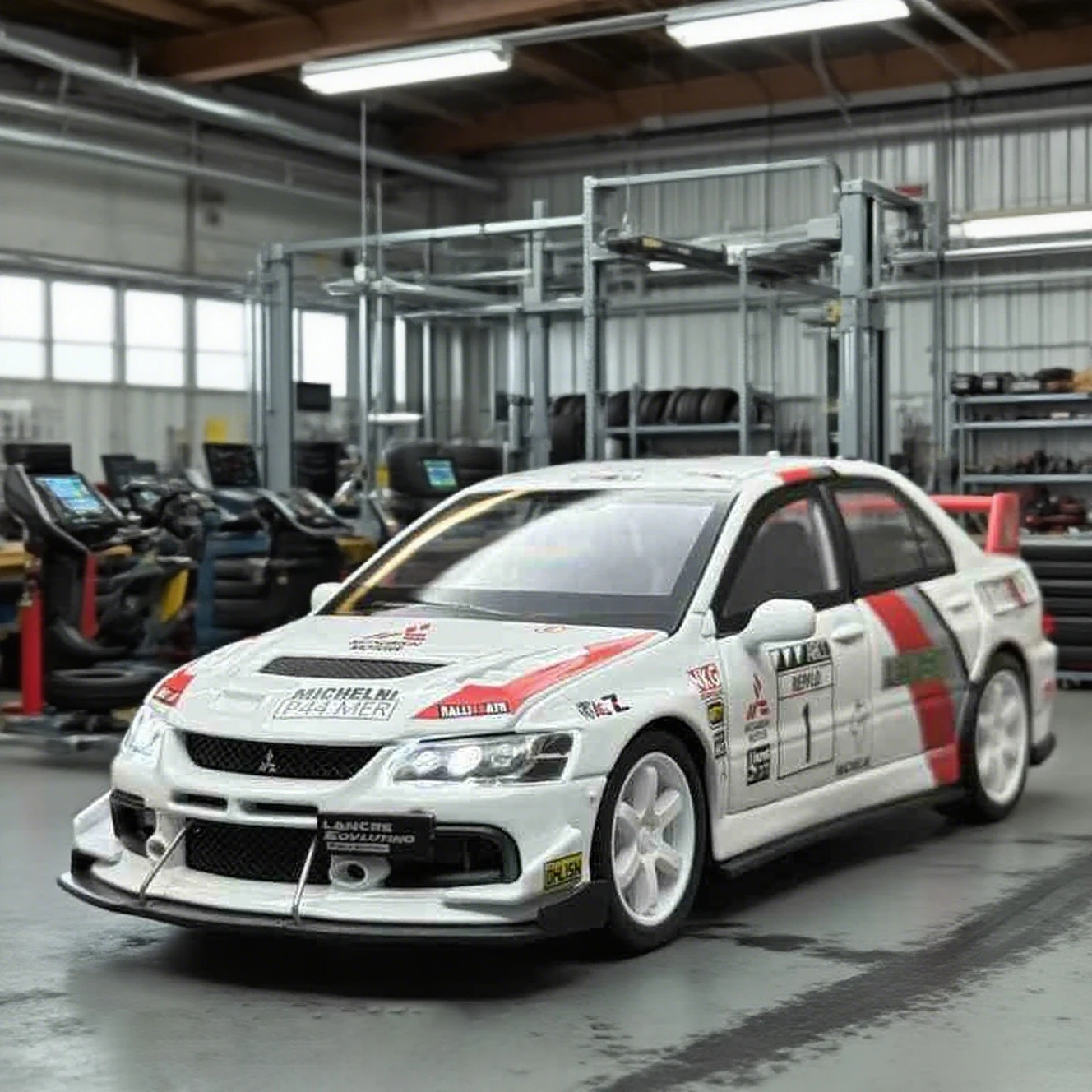 

1:32 Mitsubishi Lancer Evolution EVO WRC, модель автомобиля из сплава, игрушечный автомобиль, литье под давлением металла, звуковой и световой автомобиль, игрушечный автомобиль для детей, автомобиль