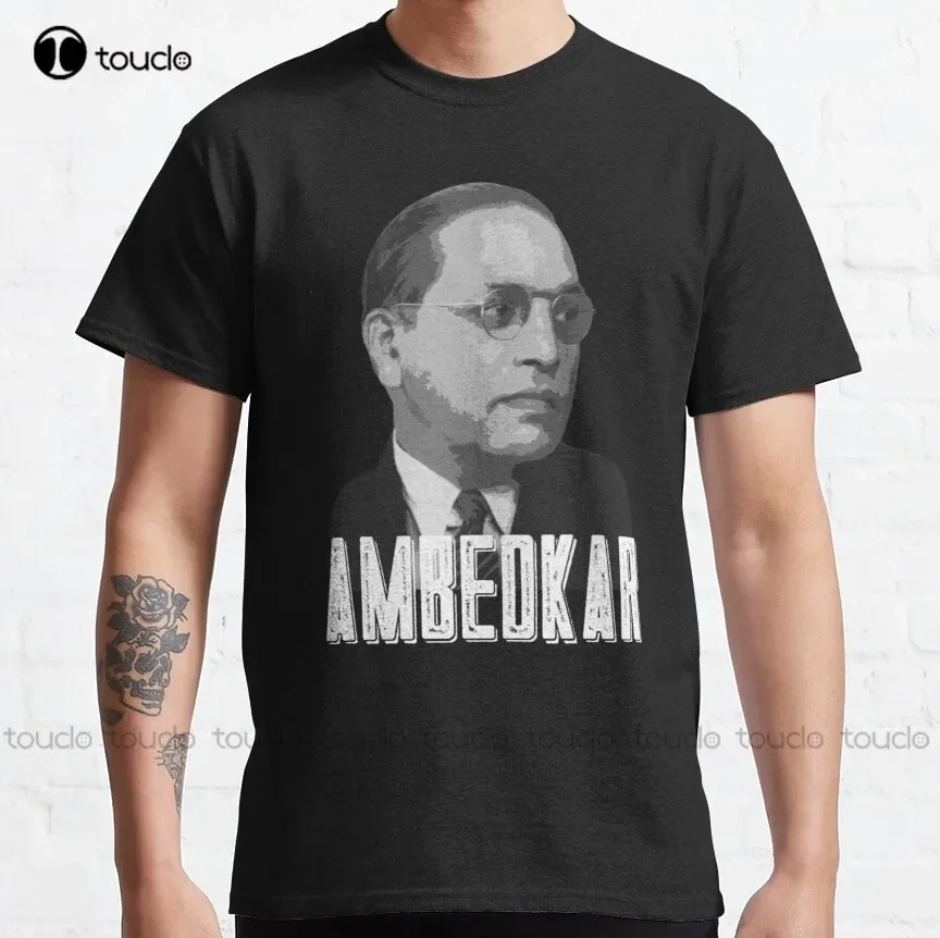 Ambedkar Artwork Classic T-Shirt Size White Shirt Fashion Creative Leisure Funny Harajuku T Shirts Xs-5Xl Size Retro