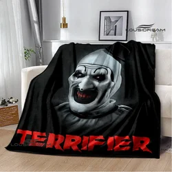 Terrifier Horror Movie Printing Blanket Fashion Warm Flannel Soft And Comfortable Blanket Picnic Birthday Gift