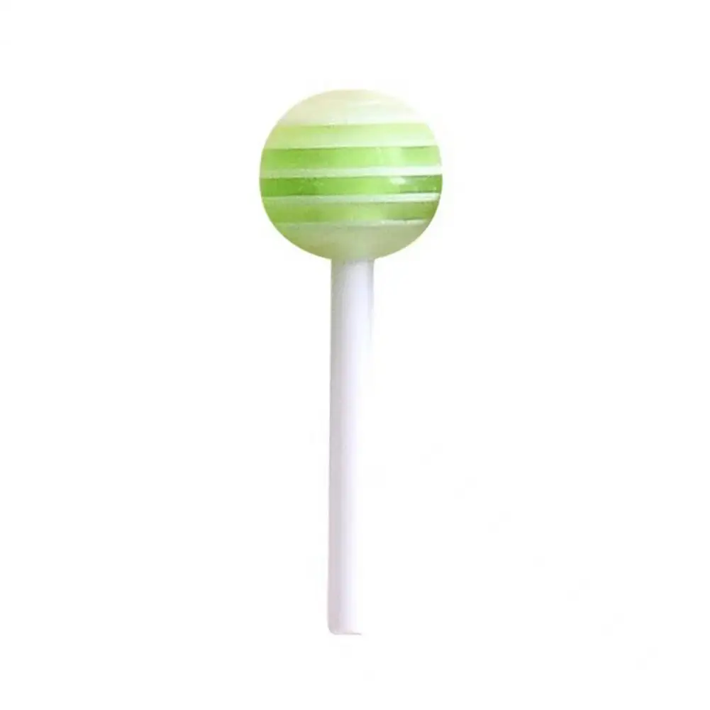 Small Resin Figurine Food-grade Resin Charm Colorful Resin Miniature Lollipop Decorations Realistic Candy Models for Fairy