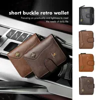 Leather Wallet Travel Wallet Multi Card Holder Coin Purse For Porsche Cayenne Boxster Macan 968 Panamera 911 Carrera-GT 918