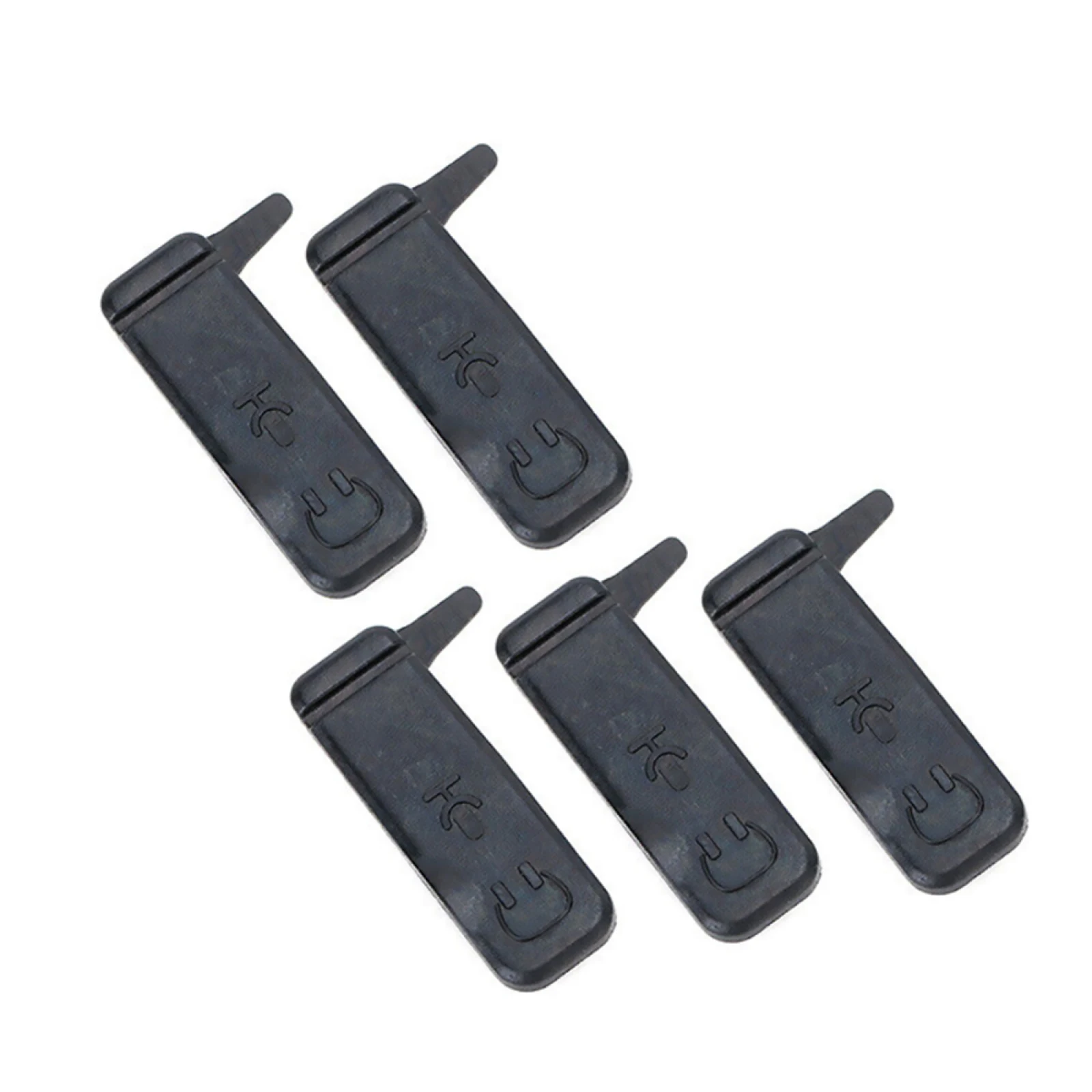 5Pcs Silicone Headset Dust Side Cover Replacement For Motorola CP200 CP040 CP140 CP160 Two Way Radio Accessories Repair Parts