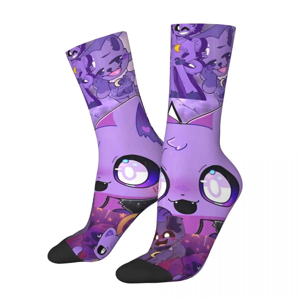 CATNAP DOGDAY Cartoon Smiling Critters Socks Men's Women's Casual Socks Harajuku Spring Summer Autumn Winter Socks Gift