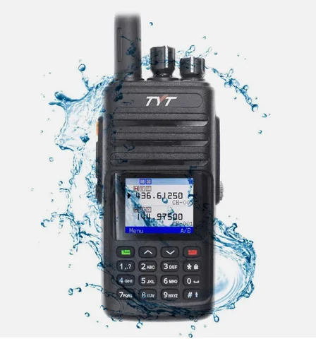 TYT TH-UV8200 10W IP67 방수 트랜시버 듀얼 밴드 장거리 햄 라디오