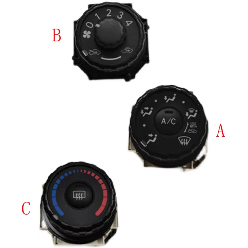 For Yaris 08-13  Air Conditioning Switch Control AC Wind Speed Adjustment Cold, Warm, Heating, and Cooling Switch Button