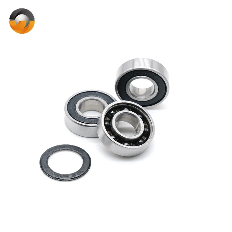 2 szt. 688-2RS kulka ceramiczna hybrydowe 8x16x5mm ABEC-7 dolne klamry do rowerów i części zamienne 6802RS Si3N4 łożyska kulkowe 688RS CB