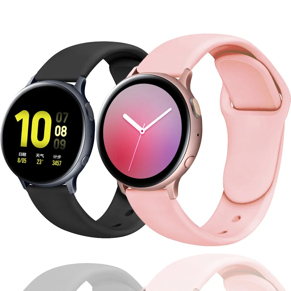 

Браслет 20 мм/22 мм Huawei wtach GT 2/2e/pro ремешок для samsung gear s3 frontier/active 2 Band 46 мм 42 мм модный ремешок для часов