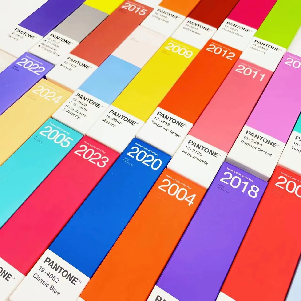 Długopisy żelowe KACO First PANTONE Kawaii, 2 szt. Czarne podwójne kulki Coroczne kolorowe obrotowe Canetas Wysokiej jakości estetyczne papeleria Najlepsze prezenty