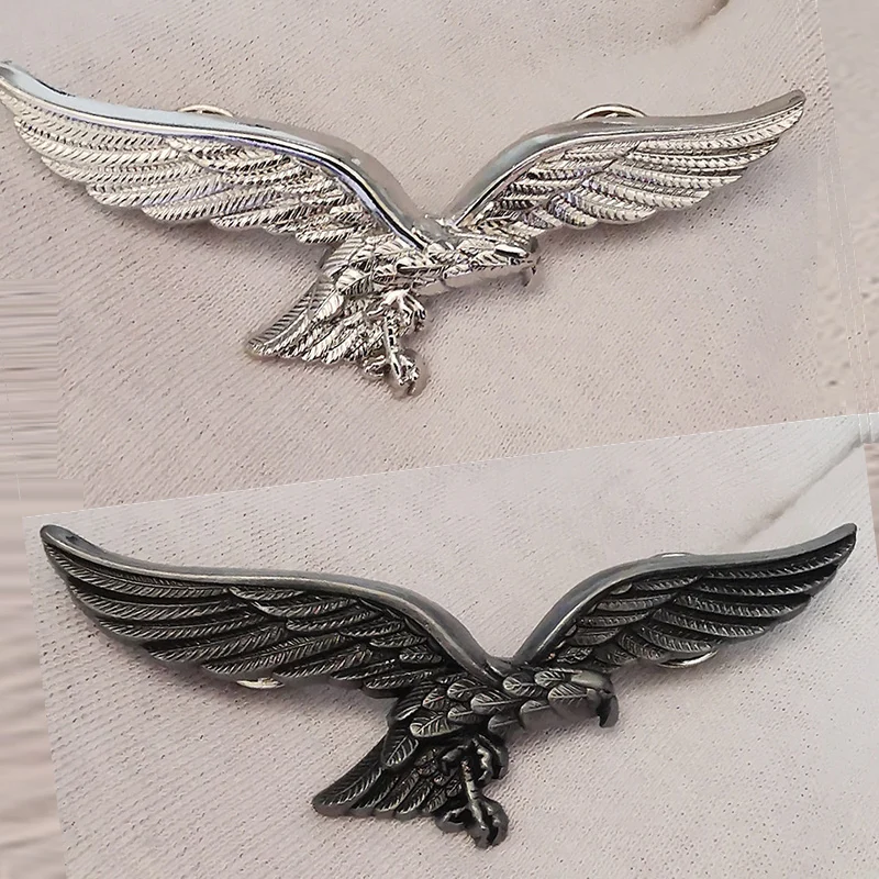 Germany Medal Spread Wings Soar German Eagle Military Brooches with Safety-Pin Army Badge Souvenir Medal Support Collectibles