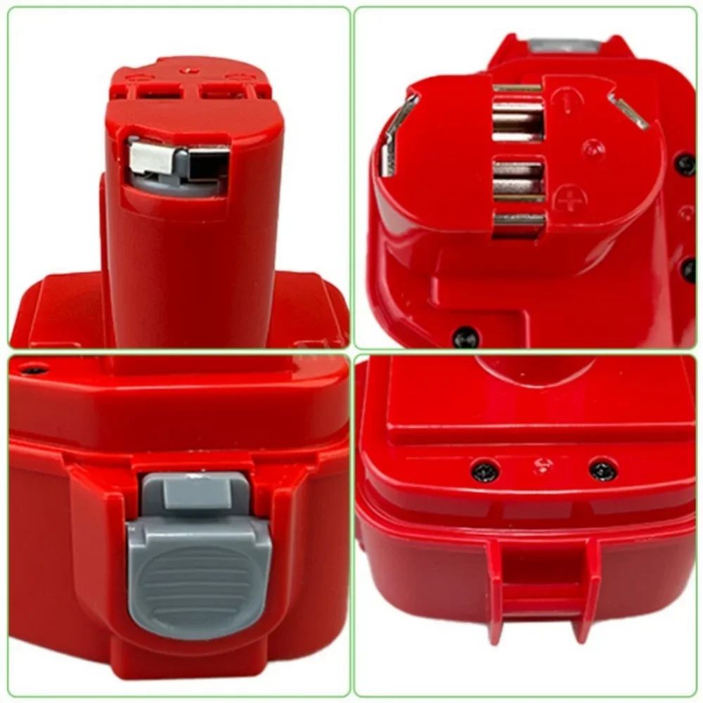 NI-MH 12V 4800MAH สําหรับเครื่องมือไฟฟ้า Makita แบตเตอรี่ไร้สาย 1222 1220 PA12 1220 1222 1233S 1235 1235A 6271D