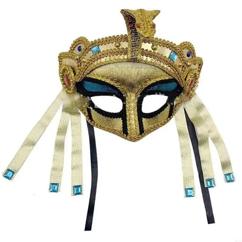 R7UF Halloween Cleopatra Slangen Cosplay Hoofdband Slangen Haarband Gotische Foto Props