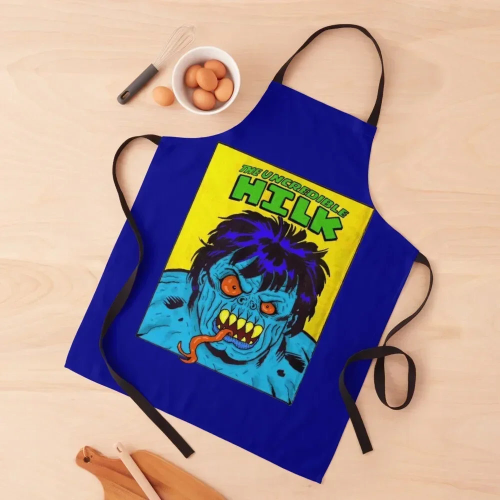 

The Uncredible Hilk Apron Kitchen Front Barber Hairdressing Kitchen Tools Accessories Apron